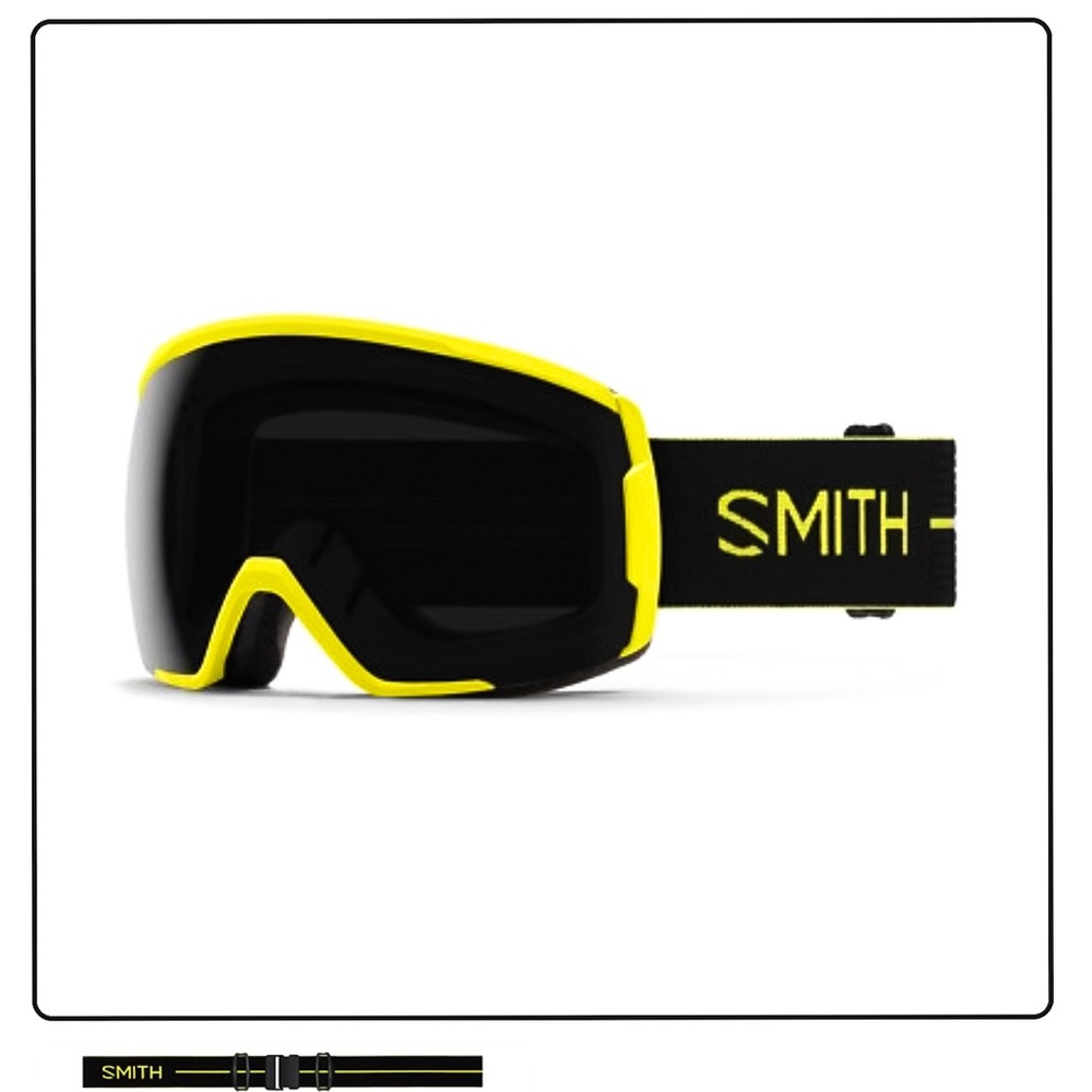 Smith Proxy Ski Snowboard Goggles | ChromaPop Sun Black | Worn Once